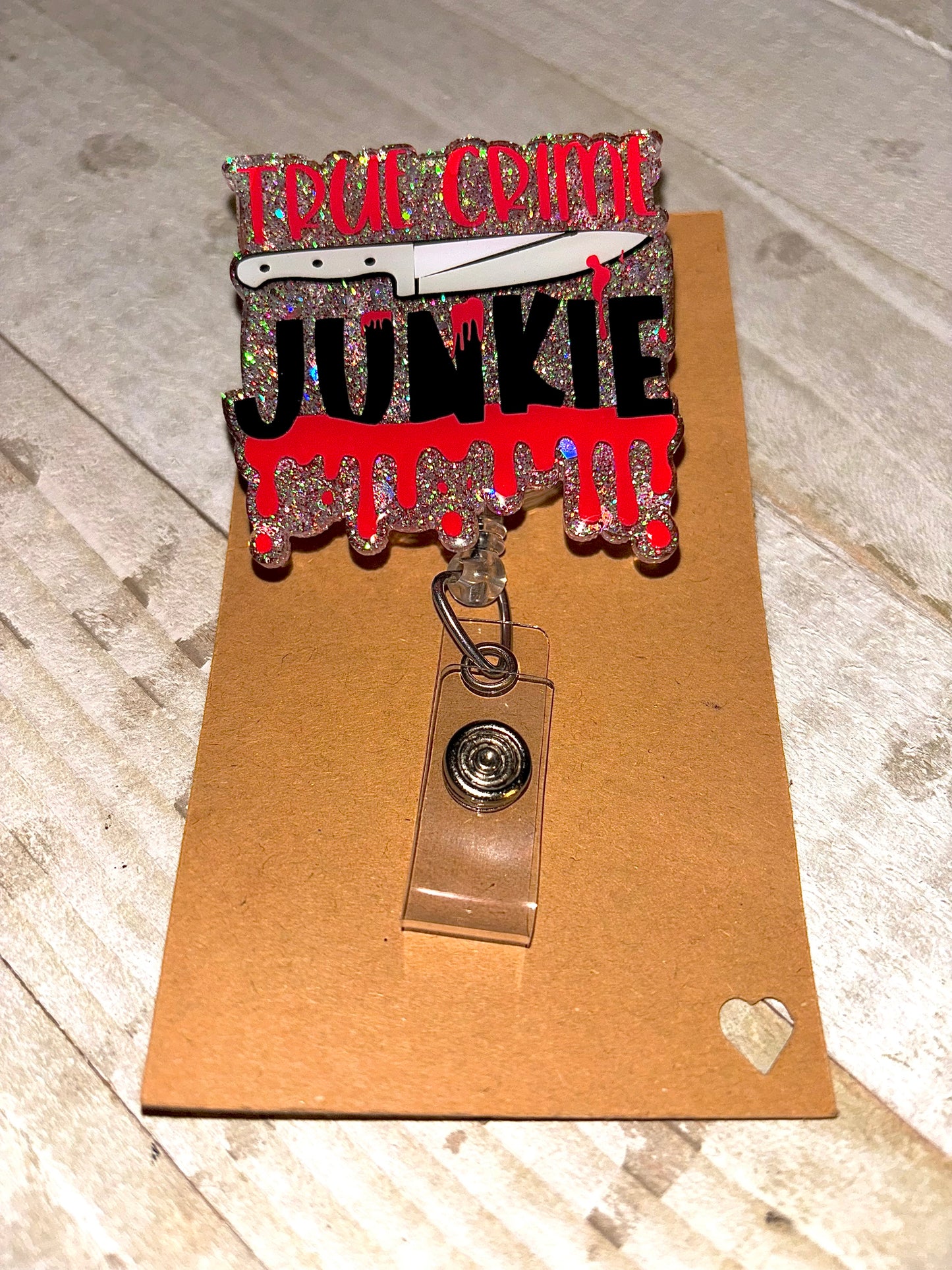 True Crime Junkie Badge Reel