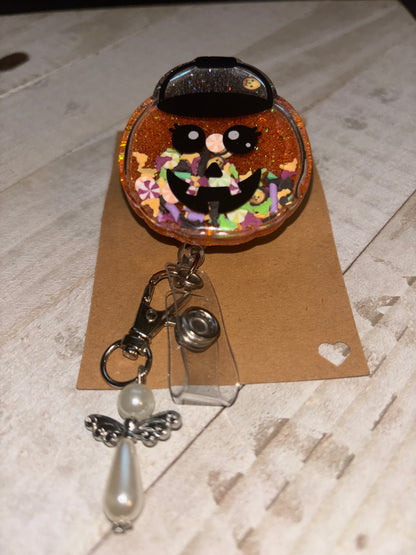 Halloween Bucket Badge Reel