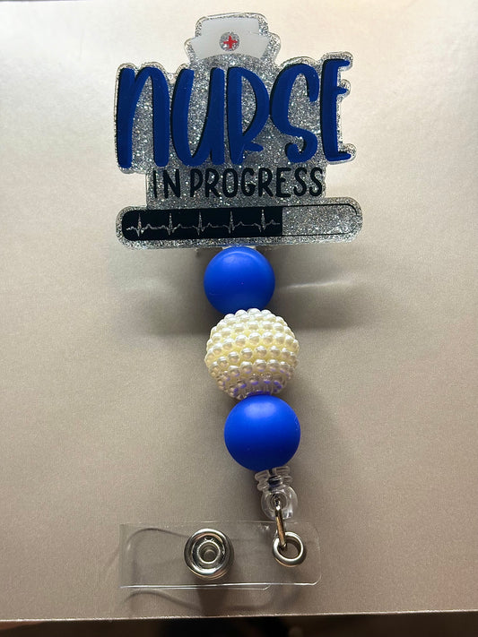 Nurse In Progress Badge Reel