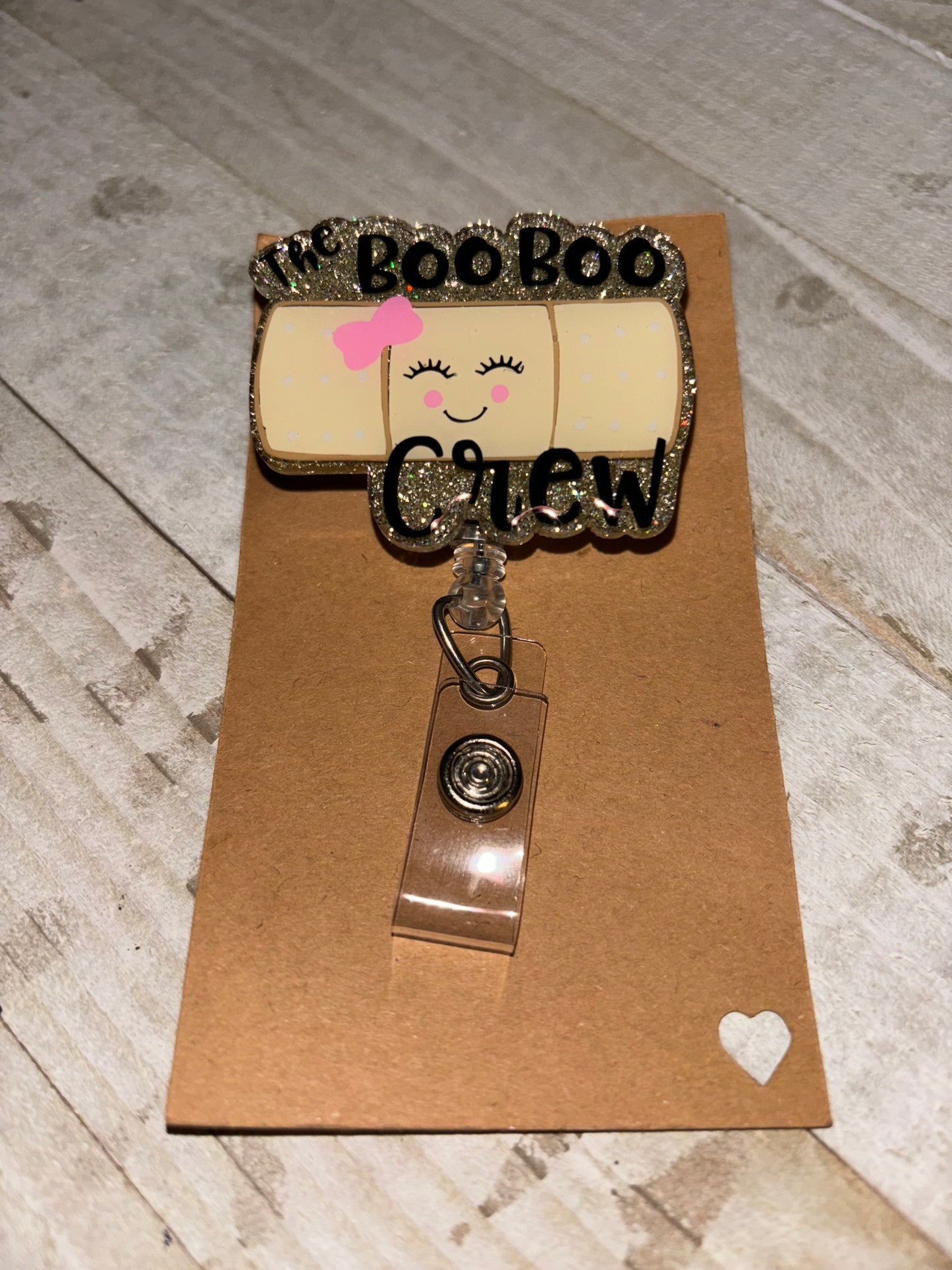 The Boo Boo Crew Badge Reel