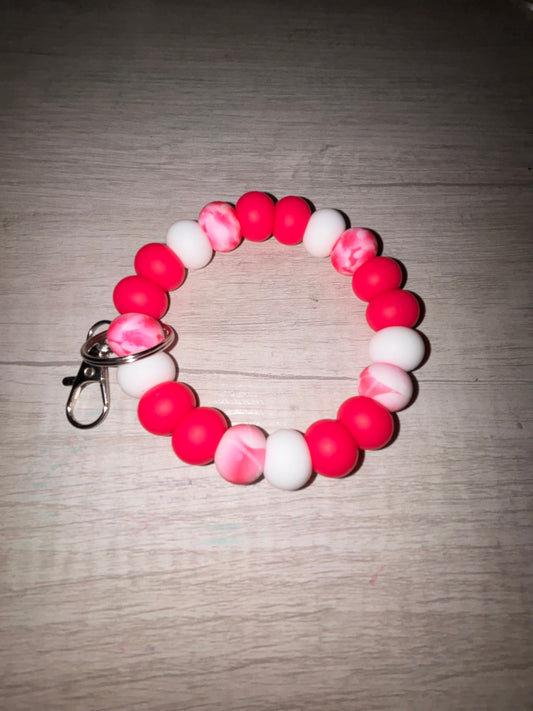 Pulsera rosa fuerte