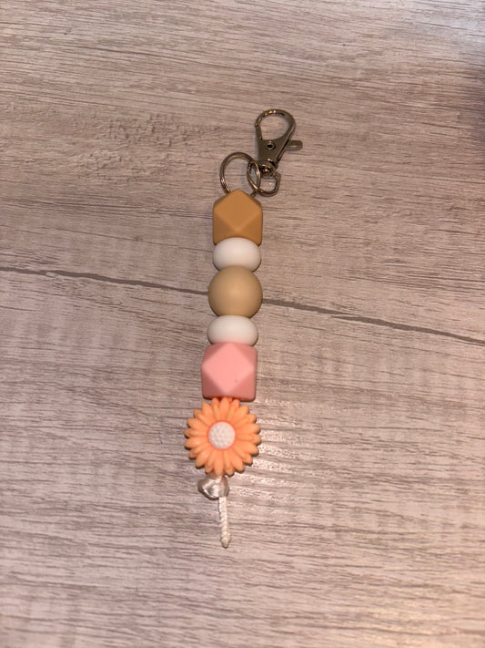 Sunflower Keychain